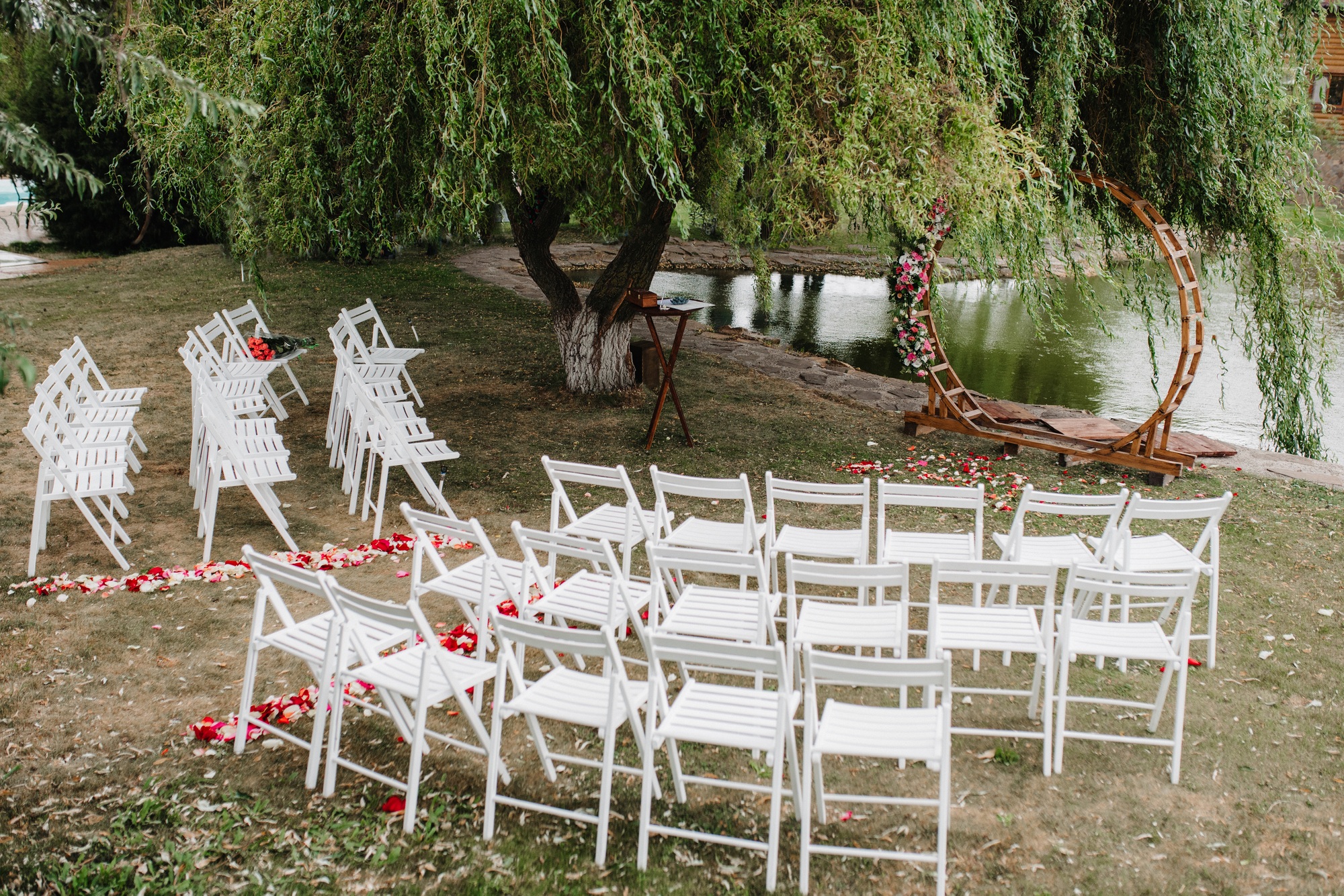 wedding ceremony area
