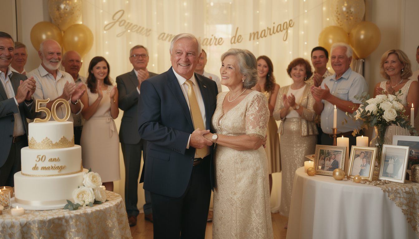 50 ans de mariage