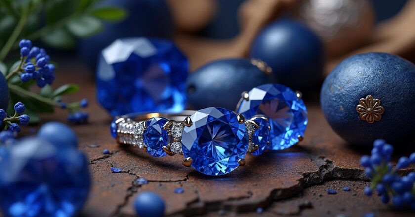 Quel cadeau pour les noces de vermeil : saphir et objets décoratifs