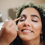 Inspirez-vous de ce modèle de maquillage pour le mariage d’une brune chic et moderne