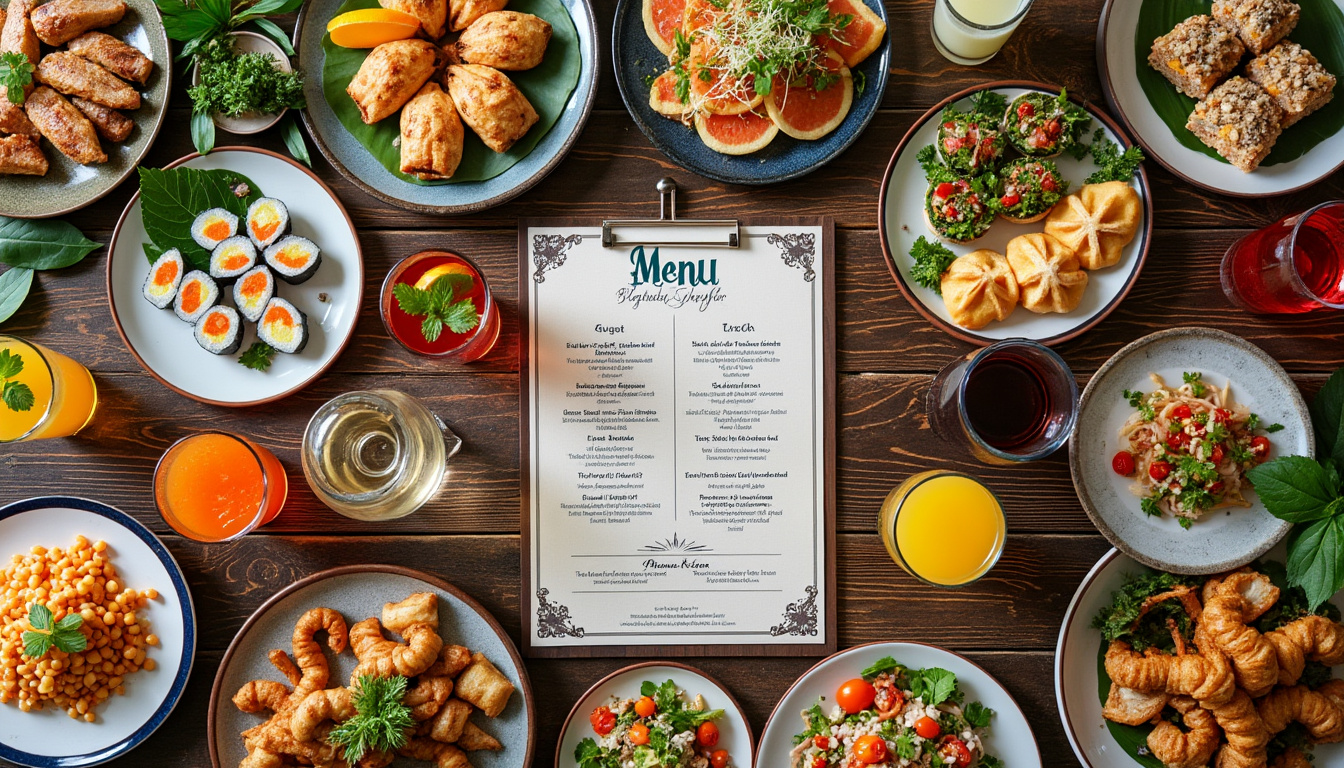 découvrez des idées de menus de mariage chics associant recettes traditionnelles et touches modernes, pour une réception élégante et gourmande qui marquera vos invités.