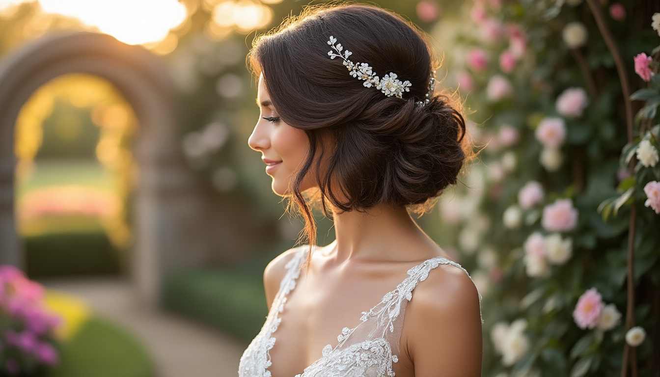 découvrez comment sublimer vos cheveux courts le jour j avec une coiffure de mariage élégante inspirée du carré plongeant. idées, astuces et inspiration pour une mise en beauté chic et moderne.