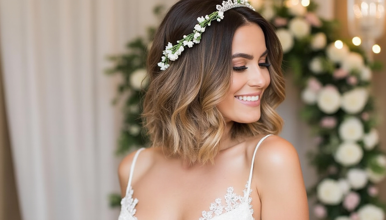découvrez comment le carré plongeant se réinvente en coiffure de mariage élégante pour cheveux courts : idées, astuces et inspirations pour un look chic et tendance le jour j.