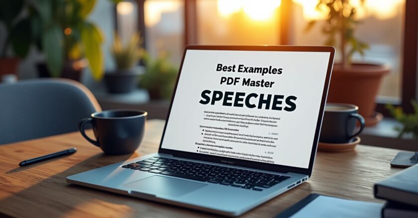 Les meilleurs exemples de discours d’un maître de cérémonie en PDF à télécharger