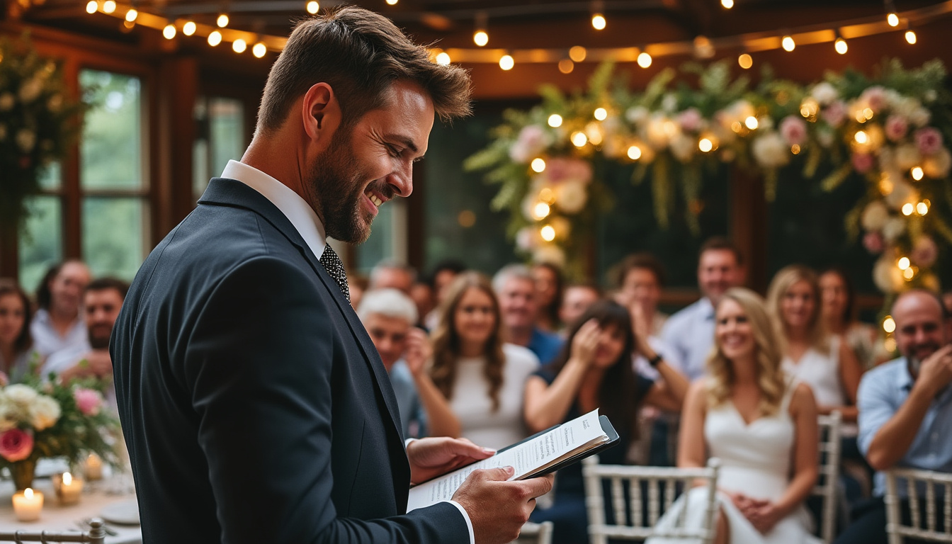 découvrez comment rédiger un discours émouvant et sincère pour votre mari le jour de votre mariage. conseils, astuces et exemples pour toucher son cœur et créer un moment inoubliable.