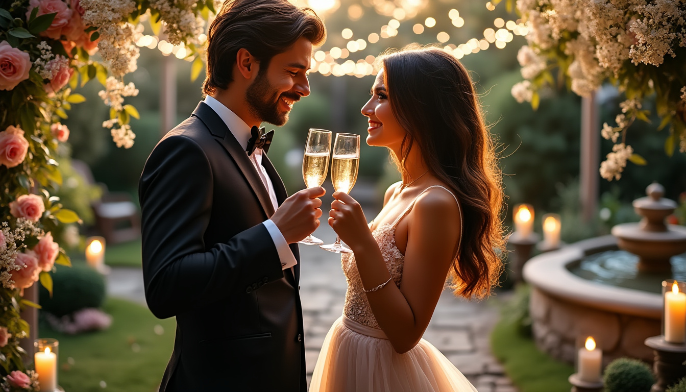 découvrez des idées de textes d'anniversaire de mariage romantiques et touchants pour écrire un message inoubliable à votre mari et célébrer votre amour à l'occasion de cette journée spéciale.