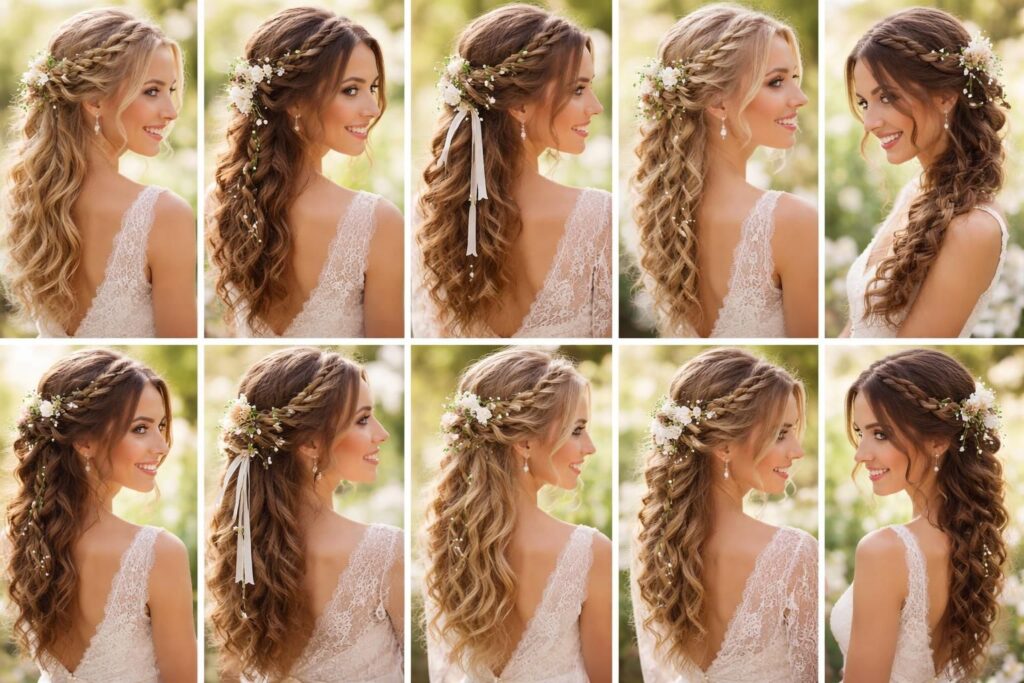 découvrez 10 idées de tresses bohèmes élégantes et tendances pour sublimer votre coiffure lors d'un mariage et faire sensation tout au long de la journée.