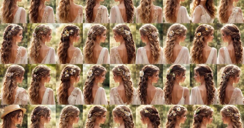 60 idées de coiffures bohèmes pour mariée : charme et liberté assurés