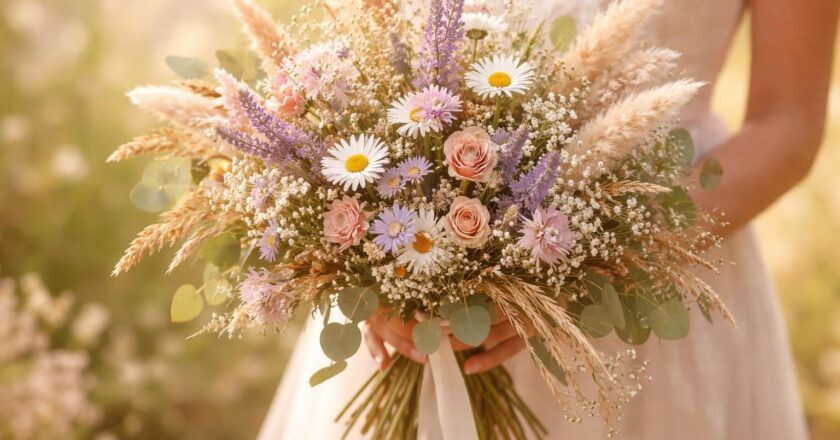 Astuces pour un bouquet mariée bohème au style enchanteur