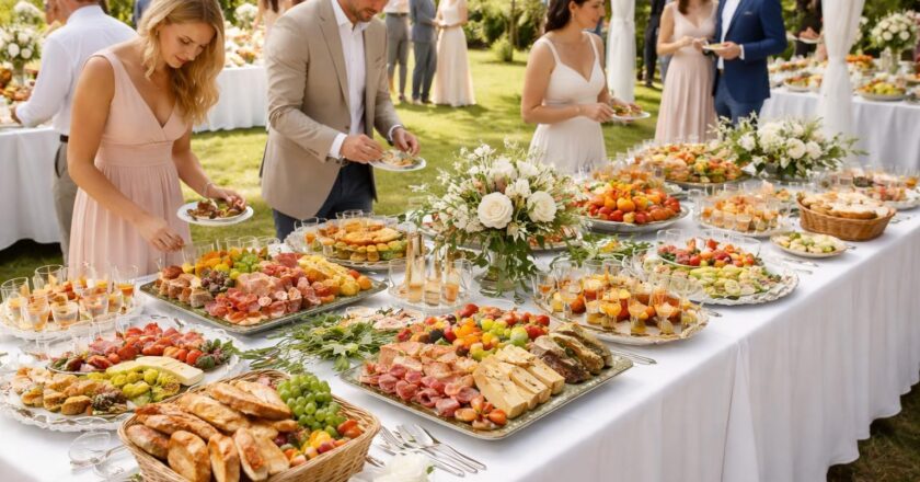 Buffet froid pour un mariage : comment éviter les faux pas
