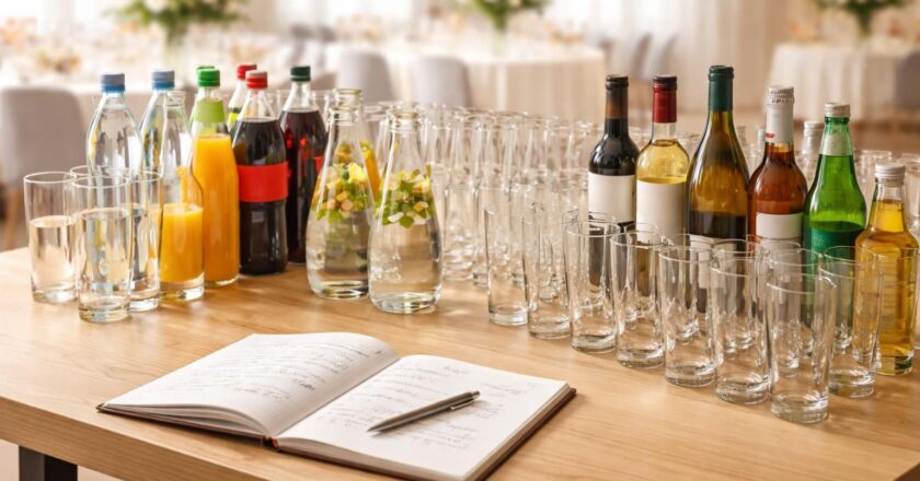 Calcul précis de boisson pour événement de 80 personnes