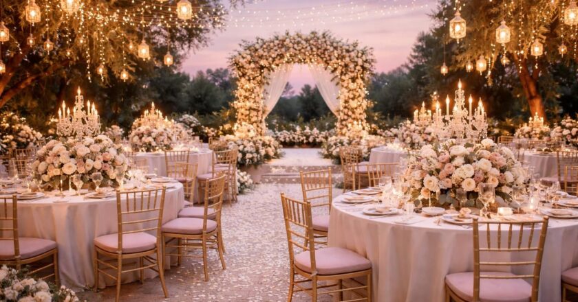 Comment créer l’ambiance parfaite pour un mariage glamour et romantique