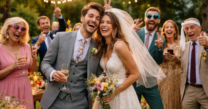 Faire-part de mariage drôle : phrases originales, pas lourdes