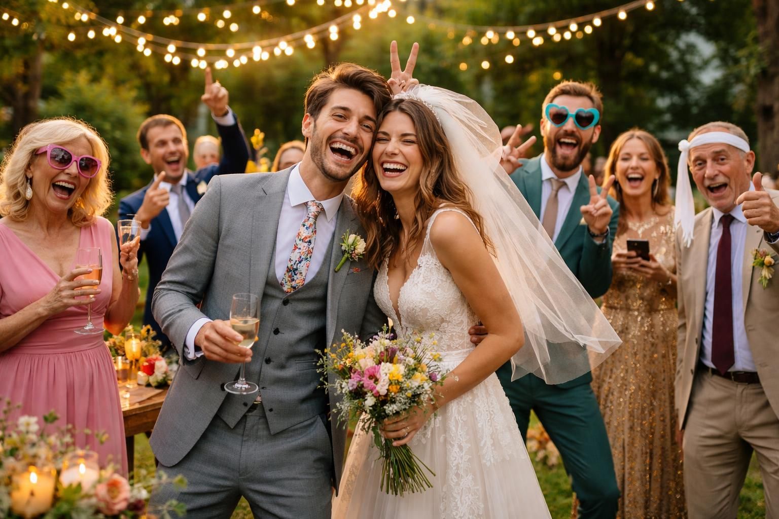 découvrez des idées de faire-part de mariage drôles avec des phrases originales et légères, pour annoncer votre grand jour avec humour et élégance.