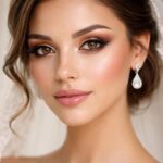 Idées de maquillage nuptial pour sublimer les yeux marron