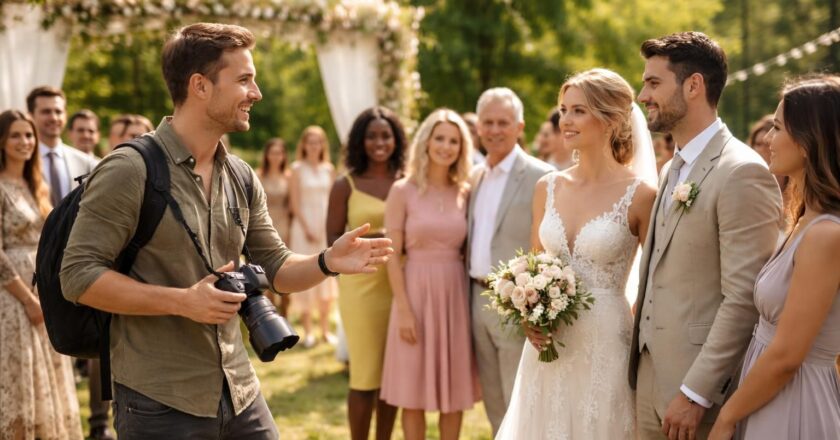La durée des photos de groupe pour un mariage expliquée par les experts
