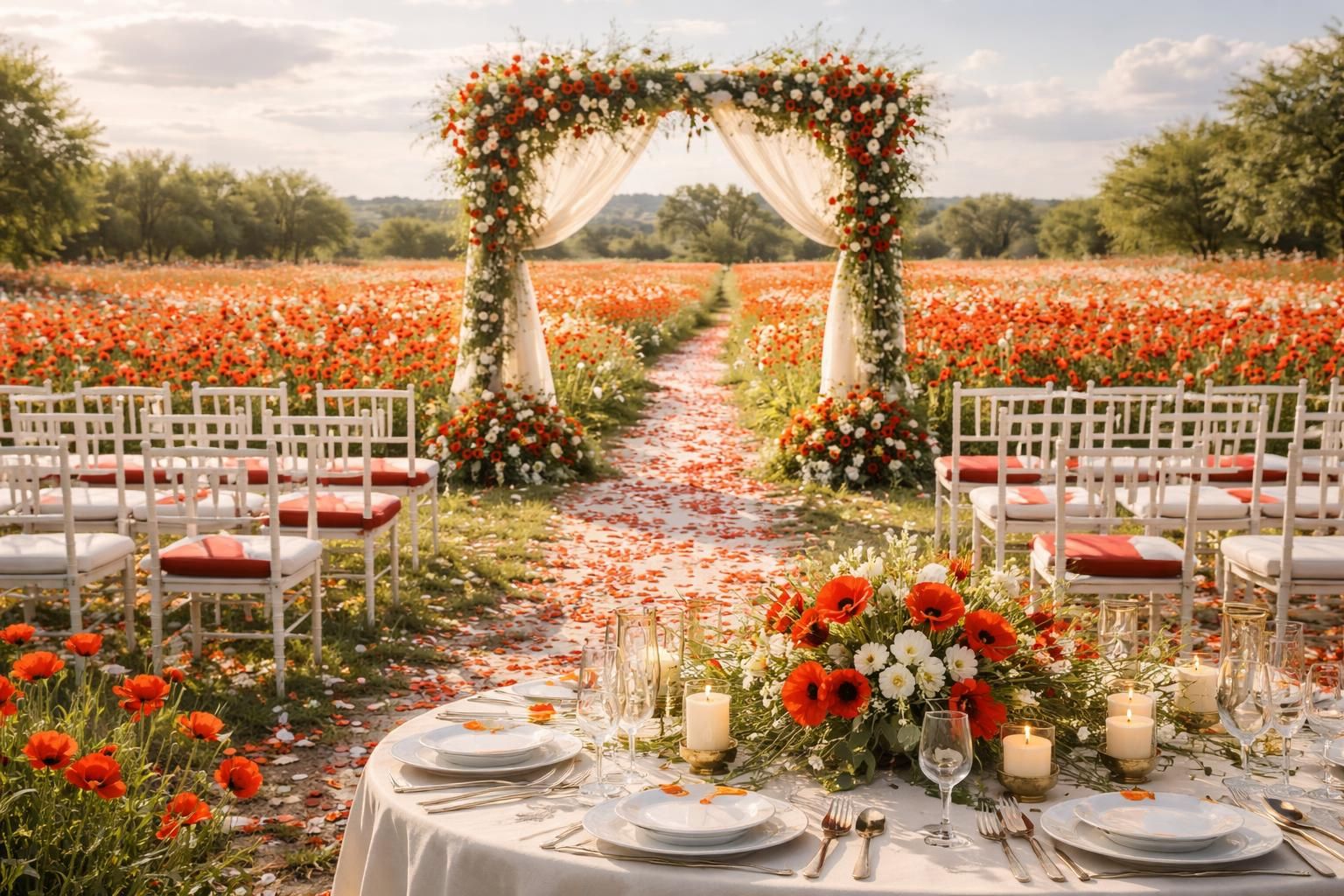 découvrez comment planifier des noces de coquelicot parfaites en maîtrisant l'art de la fête avec des conseils d'organisation, décoration et ambiance pour un mariage inoubliable.