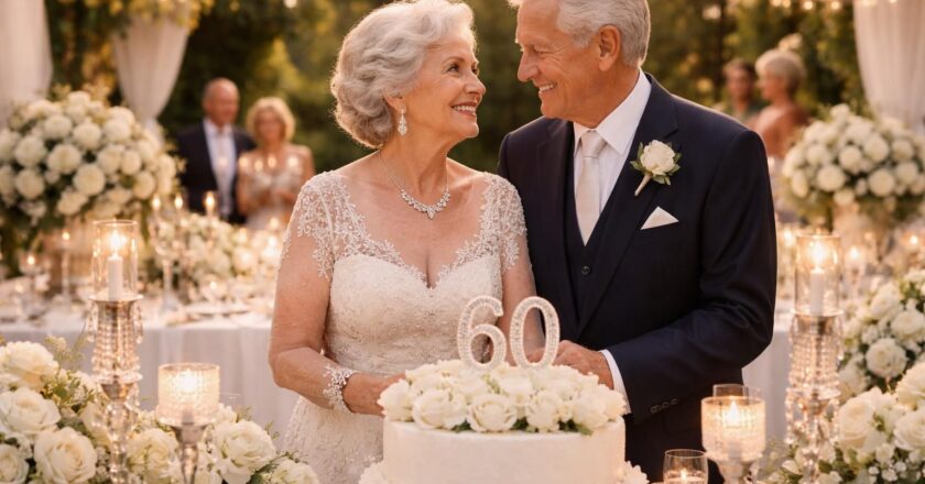 Comment célébrer 60 ans de mariage : noce de diamant