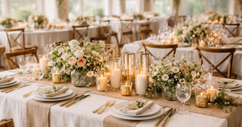 Décoration de table d’honneur : idées créatives pour tous les budgets