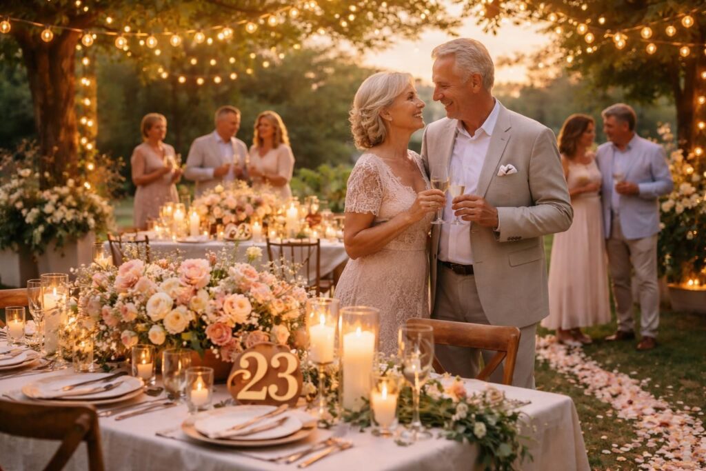 découvrez des idées originales de thèmes pour célébrer 23 ans de mariage avec des noces inoubliables, alliant romantisme et créativité pour marquer cet anniversaire unique.