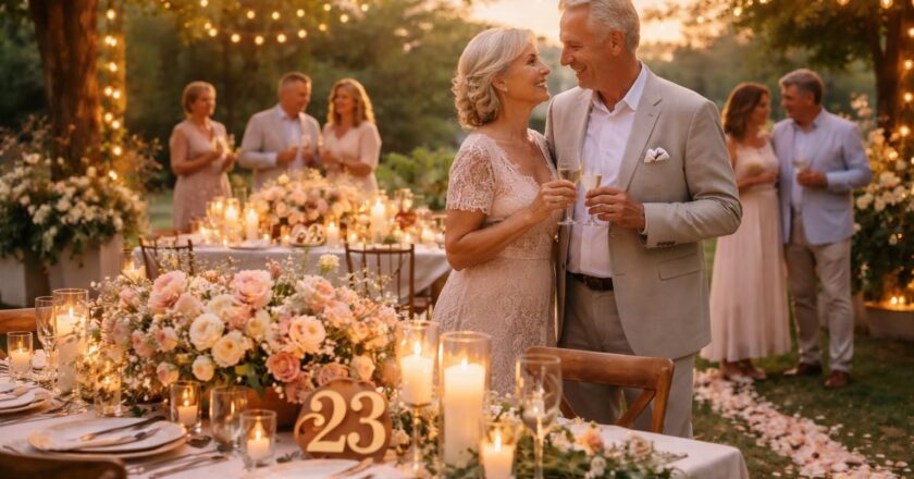 Des idées de thèmes pour des noces pour 23 ans de mariage inoubliables