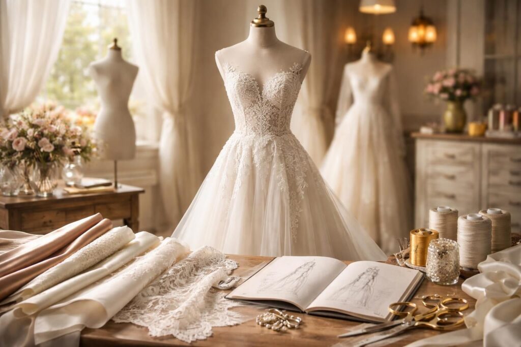 découvrez notre guide des prix pour une robe de mariée avec des explications détaillées pour vous aider à choisir la robe parfaite en fonction de votre budget.