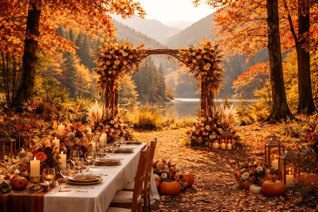 découvrez les meilleures destinations pour un mariage à thème d'automne, alliant charme, couleurs flamboyantes et ambiance magique pour célébrer votre union.