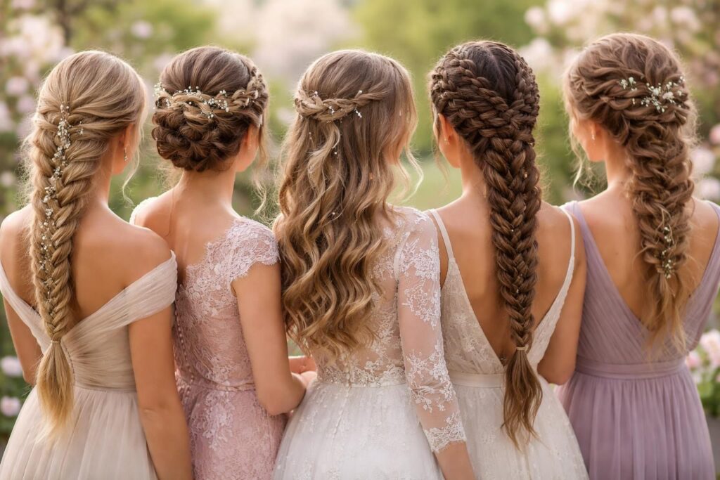 découvrez les tresses tendance parfaites pour un mariage, alliant styles variés et looks uniques pour sublimer votre coiffure le jour j.