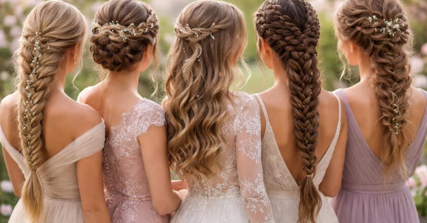 Les tresses tendance pour un mariage aux styles variés et uniques