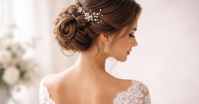 Photos de chignon de mariage : conseils pour un shooting réussi