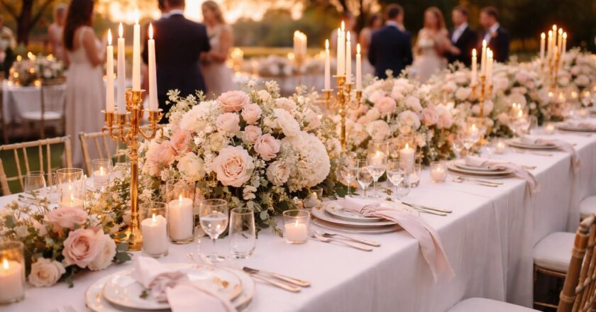 Pourquoi la décoration de table d’honneur est essentielle pour un mariage inoubliable