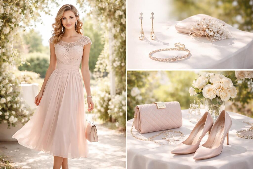 découvrez nos conseils pour accessoiriser parfaitement votre robe lors d'un pacs ou d'un mariage et soyez élégante en toutes occasions.