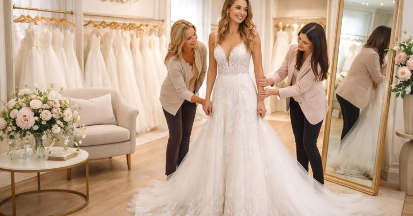 Transformez votre vision en réalité lors de l’essayage de robe de mariée chez Tati