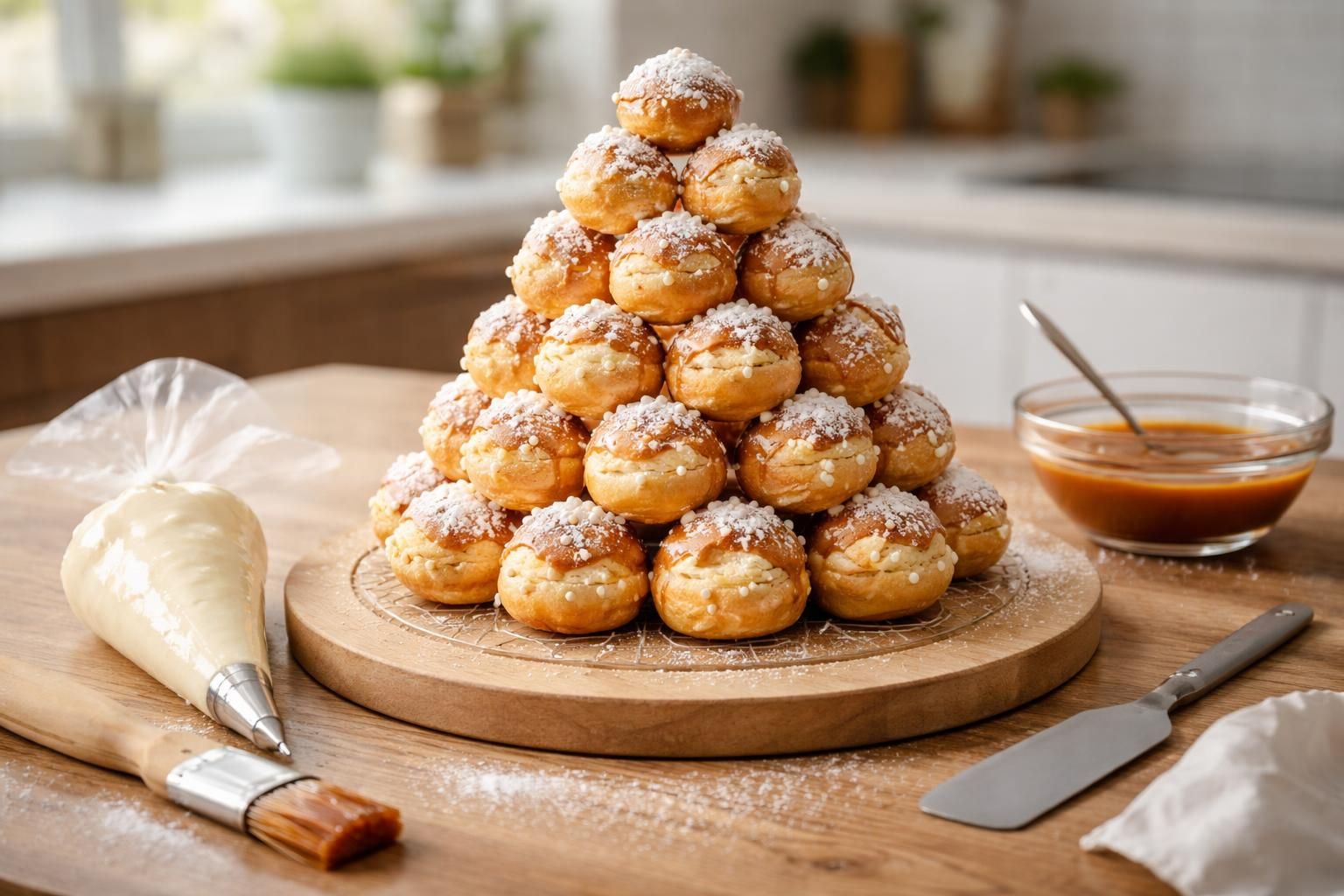 découvrez 5 astuces incontournables pour réussir facilement votre pièce montée en pyramide de choux et impressionner vos invités à coup sûr.