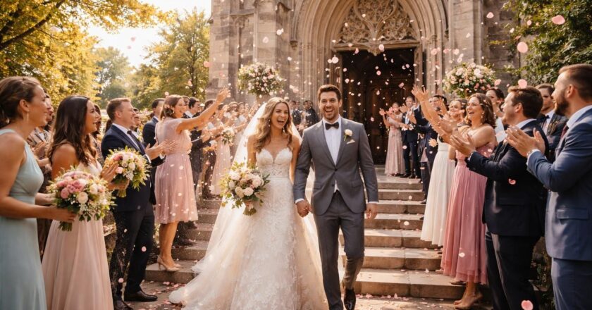 80 musiques inspirantes pour la sortie d&rsquo;église d&rsquo;un mariage