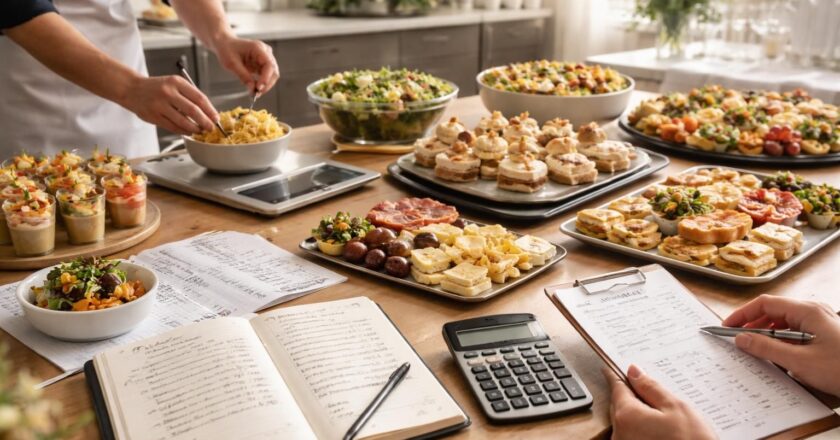 Les étapes clés de comment calculer un buffet froid pour un mariage