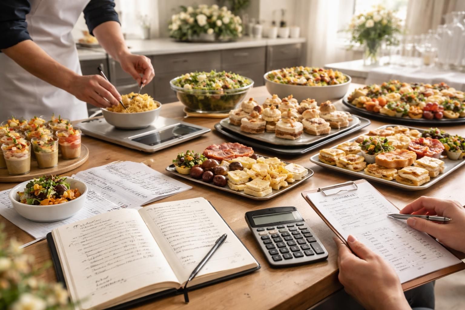découvrez les étapes clés pour calculer la quantité parfaite d'un buffet froid pour votre mariage et régaler tous vos invités sans gaspillage.