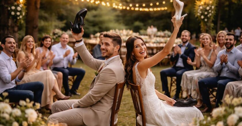 Les jeux lui et elle durant un mariage : un moyen amusant de rapprocher les invités