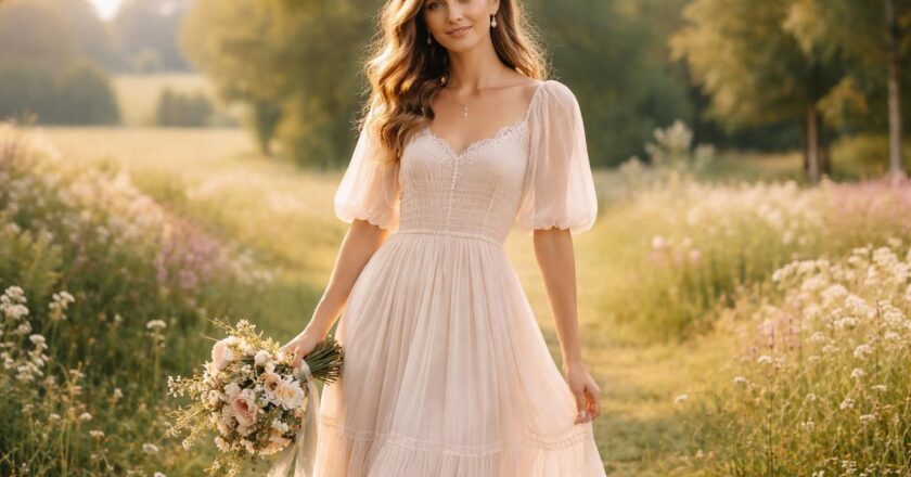 Les meilleures couleurs pour une tenue femme champêtre pour un mariage