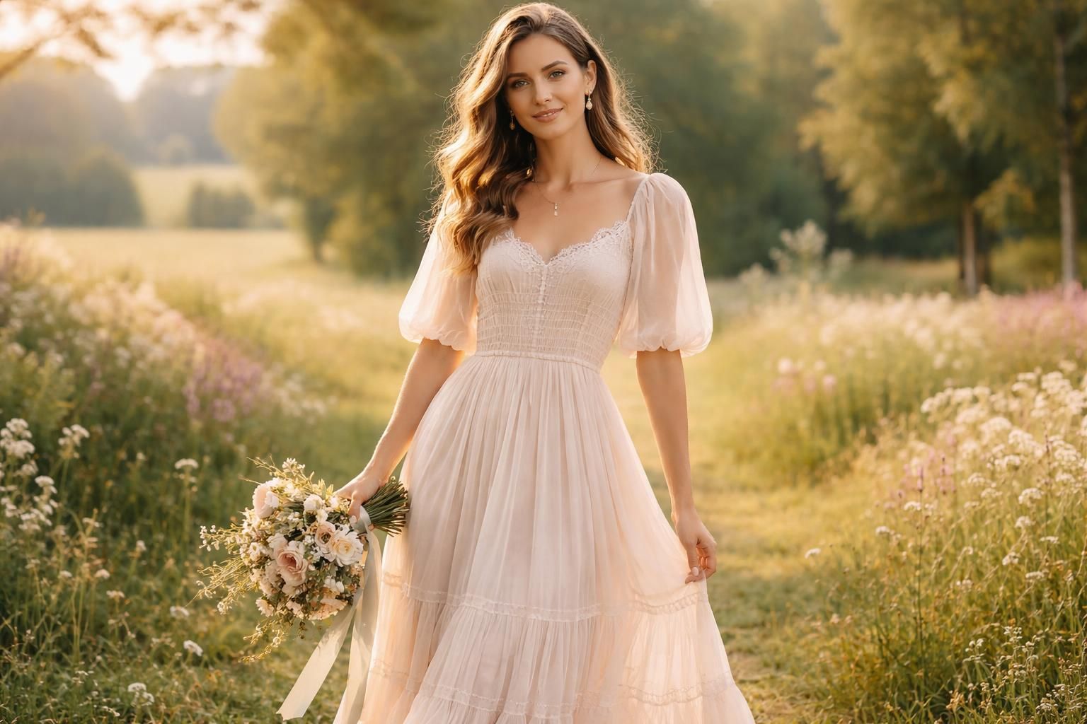 découvrez les meilleures couleurs pour une tenue femme champêtre parfaite pour un mariage, alliant élégance naturelle et charme bucolique.