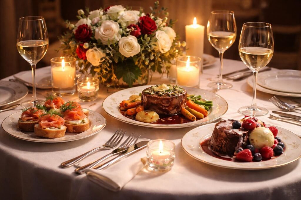 découvrez des recettes délicieuses et faciles à préparer pour célébrer vos noces de bois, 5 ans de mariage, avec un dîner romantique inoubliable.