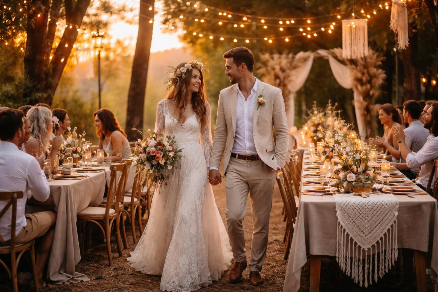 découvrez comment organiser un mariage bohème, du choix du style aux conseils déco pour un jour inoubliable empreint de naturel et de romantisme.