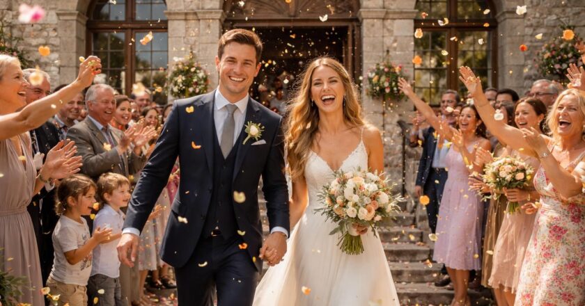 Pourquoi la sortie de mairie après le mariage est un moment inoubliable