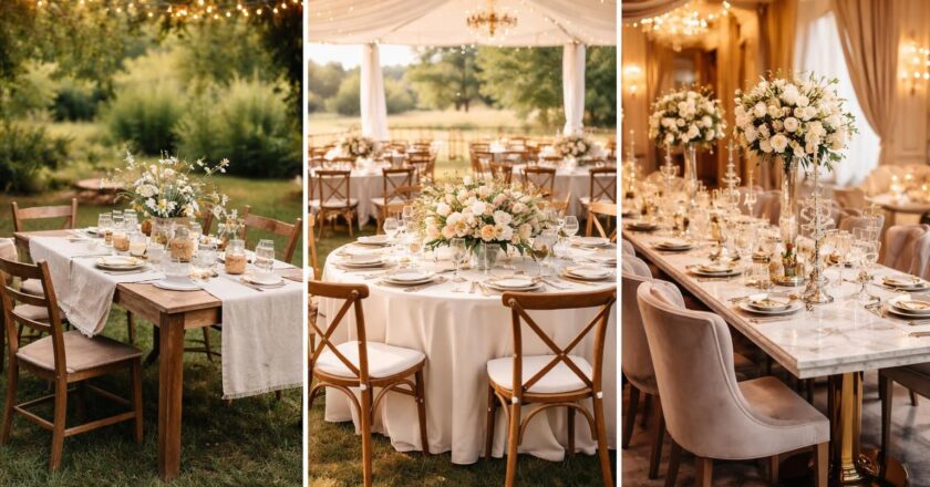 Pourquoi les prix de location de tables pour un mariage varient tant ?