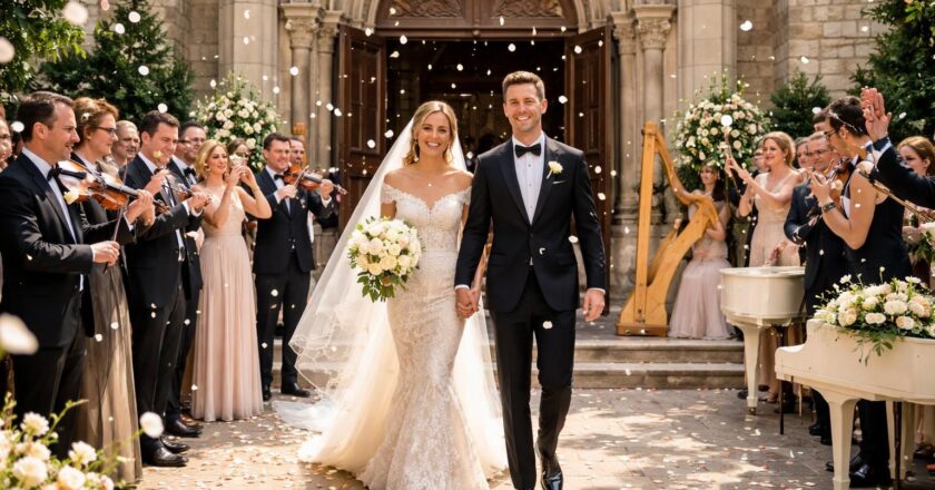 Sélection de musiques pour la sortie d&rsquo;église lors d&rsquo;un mariage