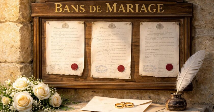 Annonce officielle des bans de mariage : le guide