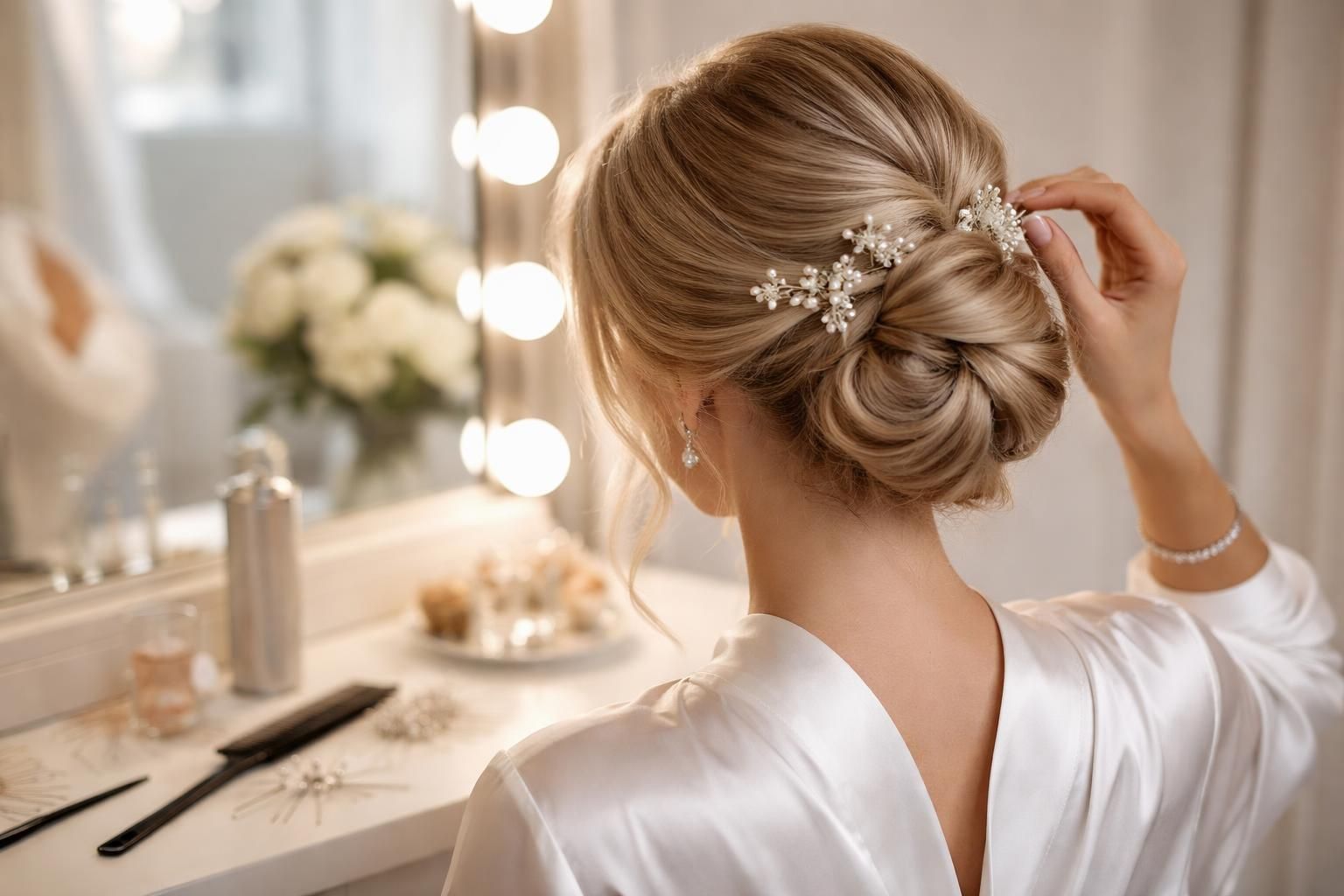 découvrez comment réaliser un chignon de mariage parfaitement maîtrisé vous-même grâce à nos techniques simples et efficaces.