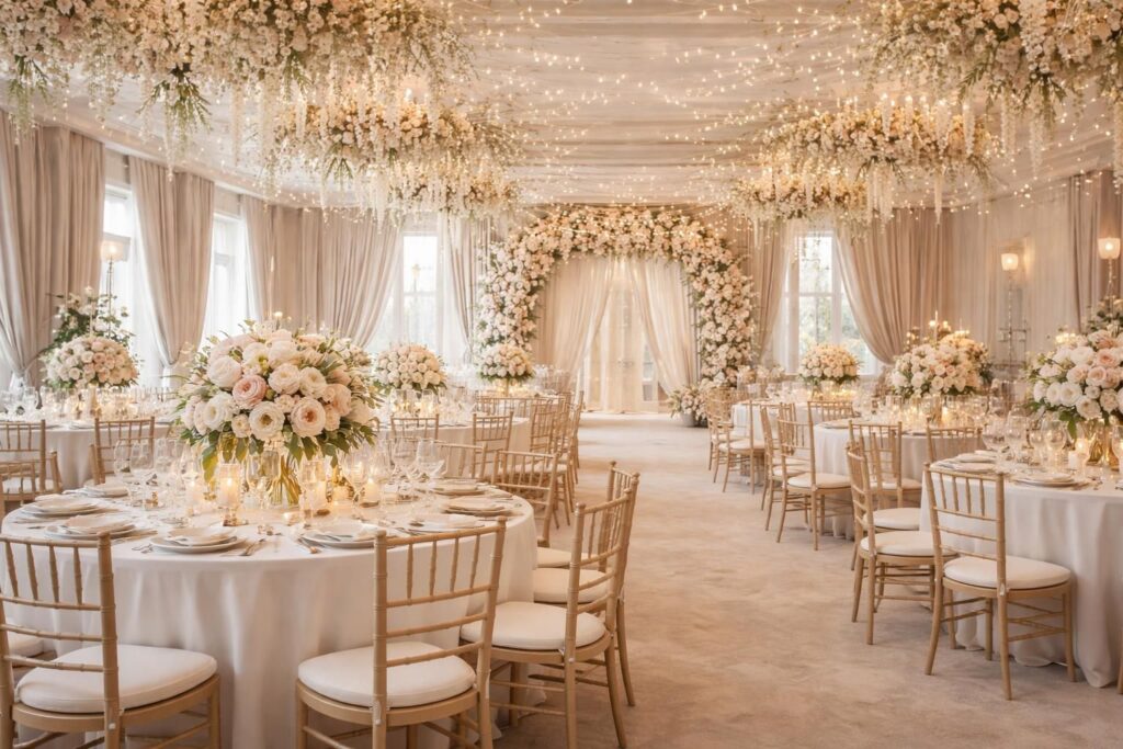 découvrez comment la meilleure décoration pour un mariage peut métamorphoser votre salle, créant une ambiance magique et inoubliable pour ce jour unique.