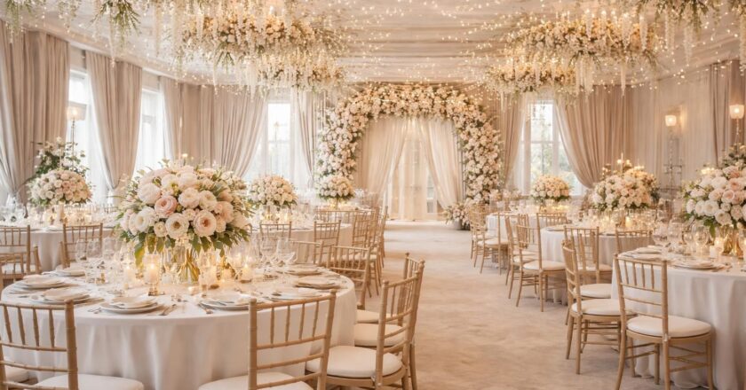 Comment la meilleure décoration pour un mariage peut transformer votre salle