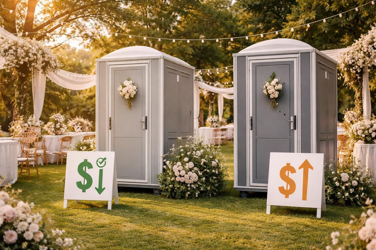 comparez les prix de location de wc pour votre mariage et trouvez les meilleures offres pour économiser tout en assurant le confort de vos invités.